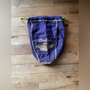 Crown Royal Purple Drawstring Bag